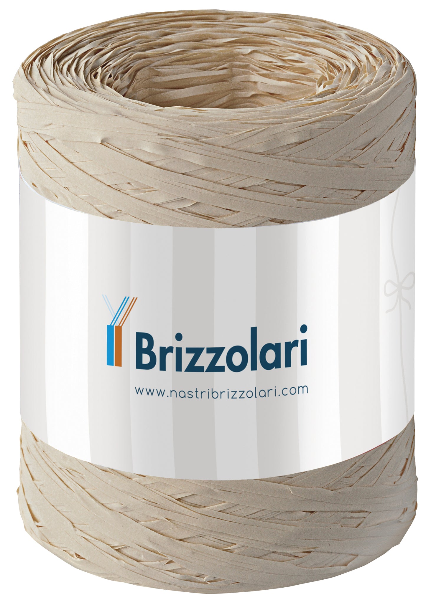 Nastro Rafia SABBIA - h 5 mm - mt 100 - 6802/40