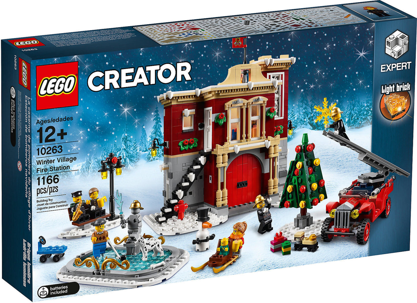 10263 LEGO Creator  - Caserma Dei Pompieri Del Villaggio Invernale