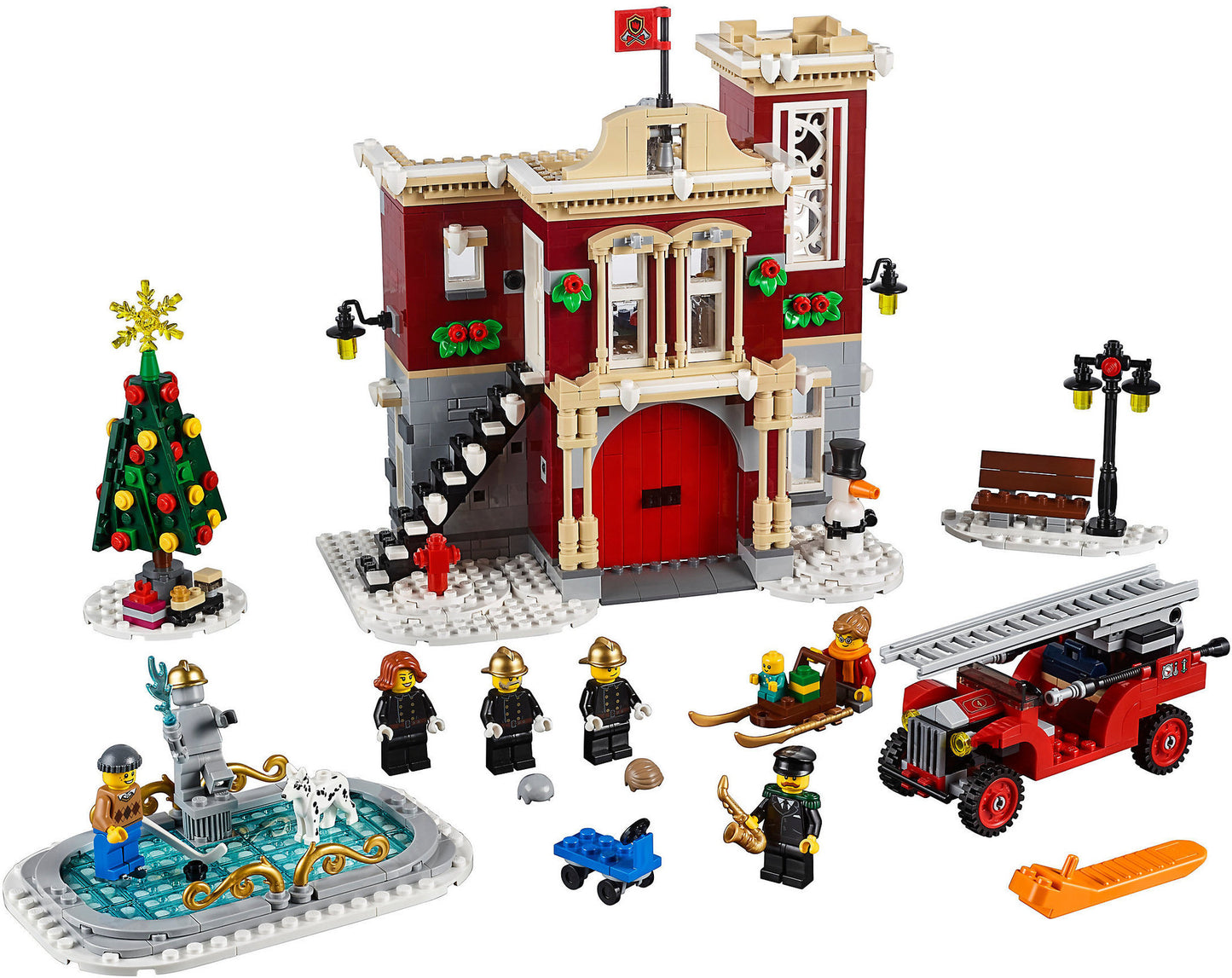 10263 LEGO Creator  - Caserma Dei Pompieri Del Villaggio Invernale