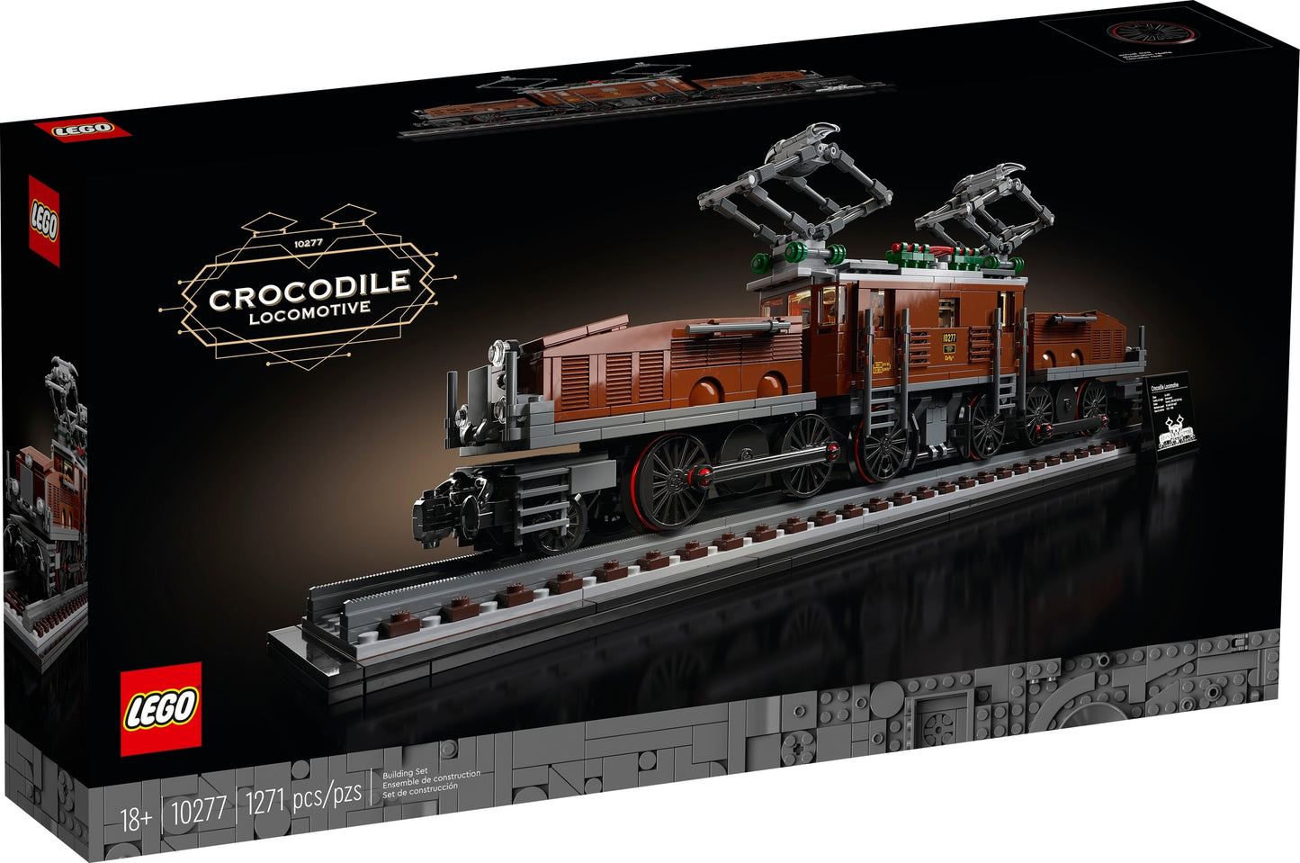 10277 ESCLUSIVA LEGO Creator - Locomotiva Coccodrillo