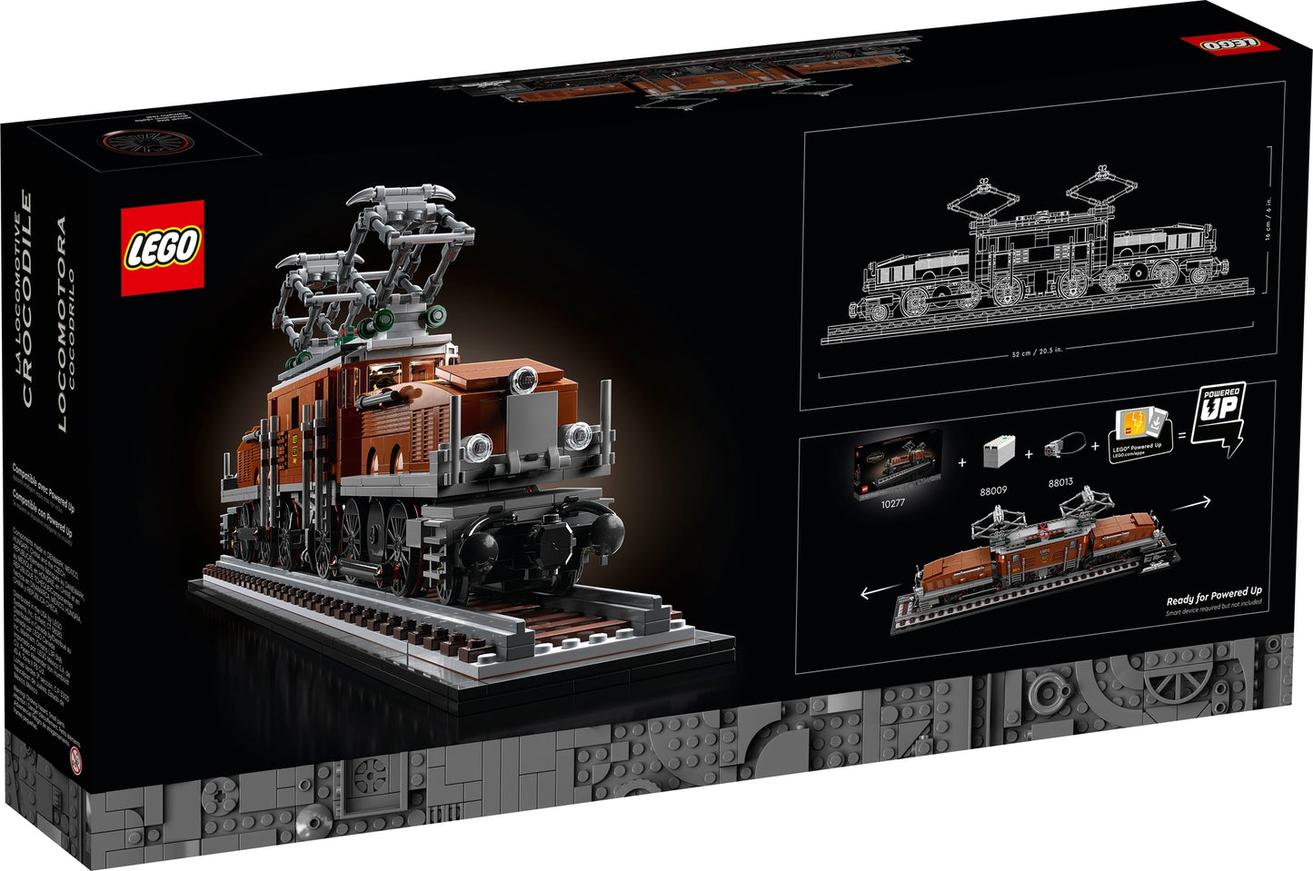 10277 ESCLUSIVA LEGO Creator - Locomotiva Coccodrillo