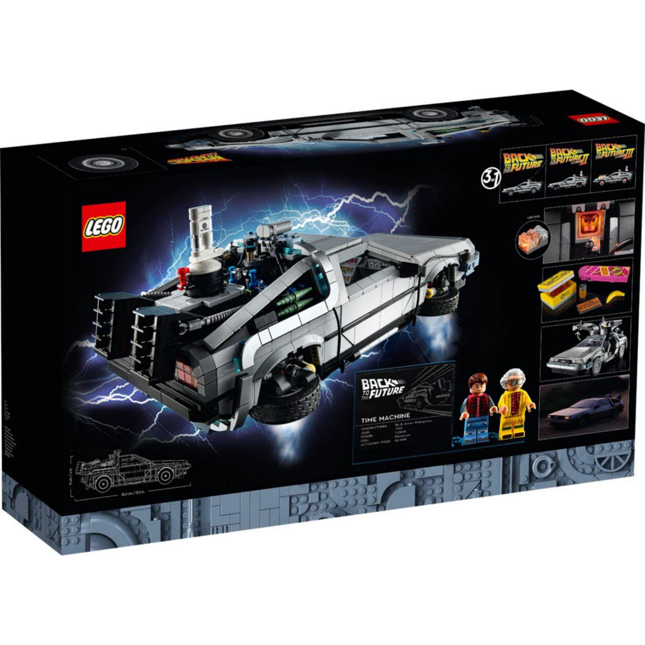 10300 LEGO Creator - Macchina del tempo Ritorno al futuro