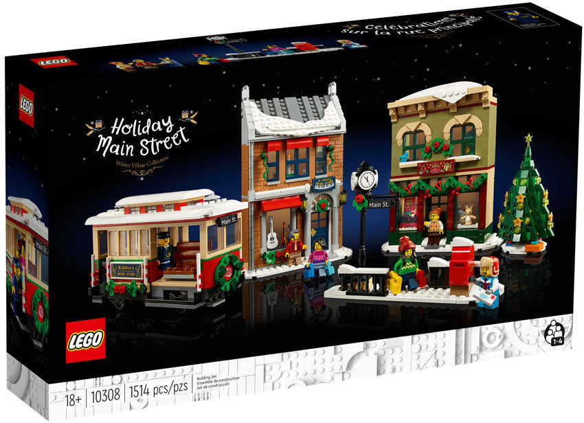 10308 ESCLUSIVA LEGO Creator - Natale nella strada principale