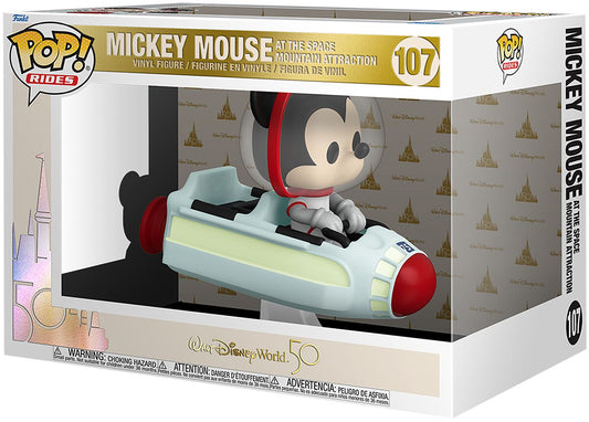 RIDES 107 Funko Pop! - Walt Disney World 50th - Space Mountain with Mickey