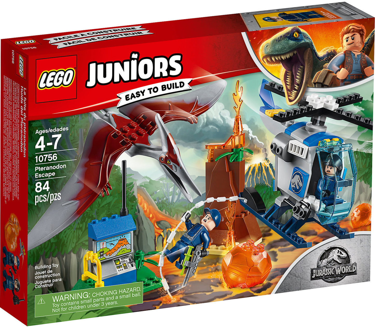 10756 LEGO Juniors - Fuga Dallo Pteranodonte
