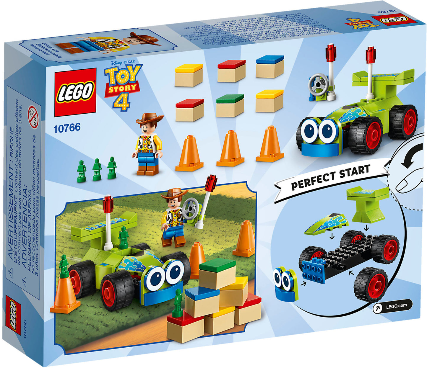 10766 LEGO Toy Story 4 - Woody E Rc