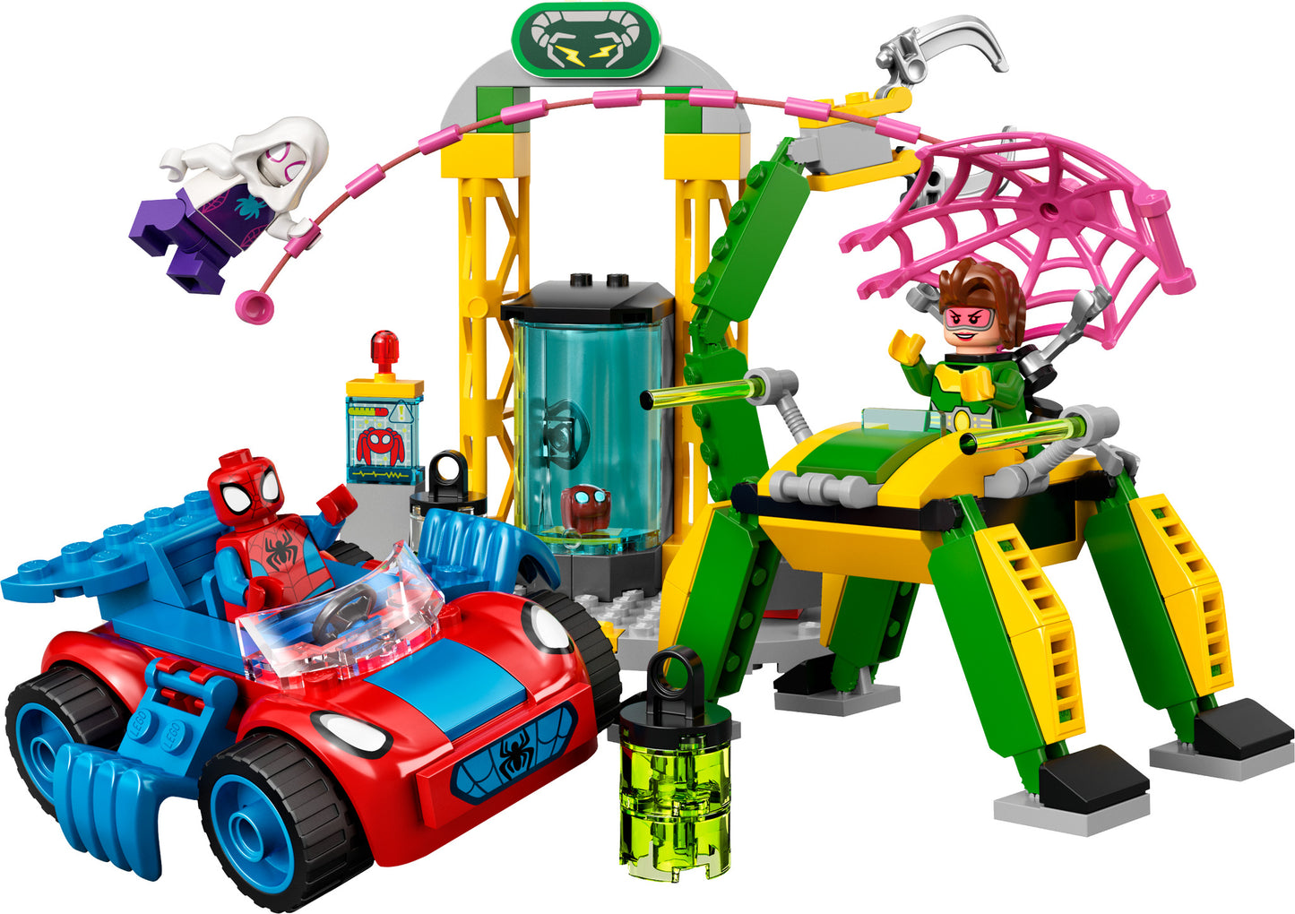 10783 LEGO Marvel Super Heroes - Spider Man al Laboratorio di Doctor Octopus