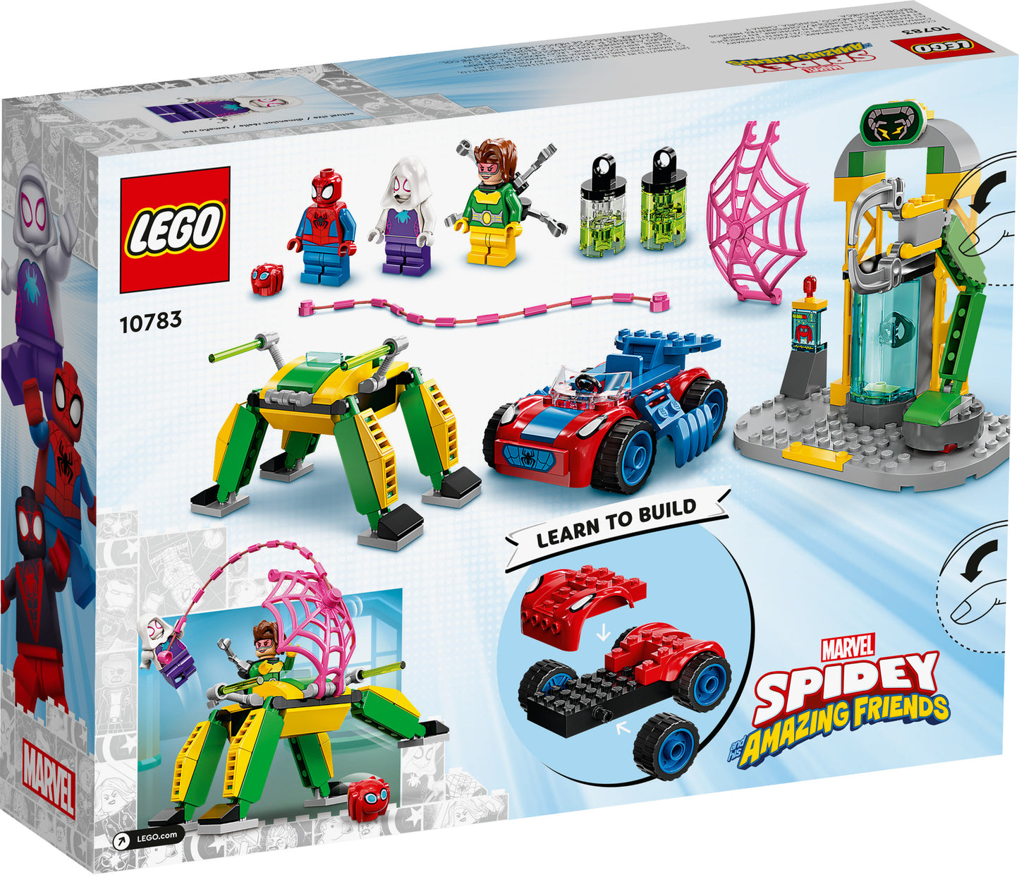 10783 LEGO Marvel Super Heroes - Spider Man al Laboratorio di Doctor Octopus