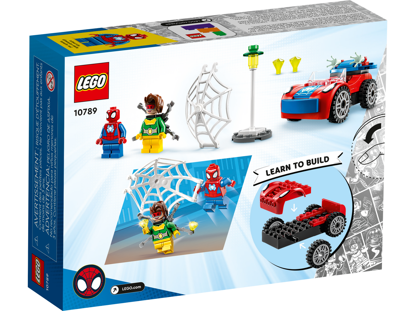 10789 LEGO Marvel Spiderman - L’auto di Spider-Man e Doc Ock