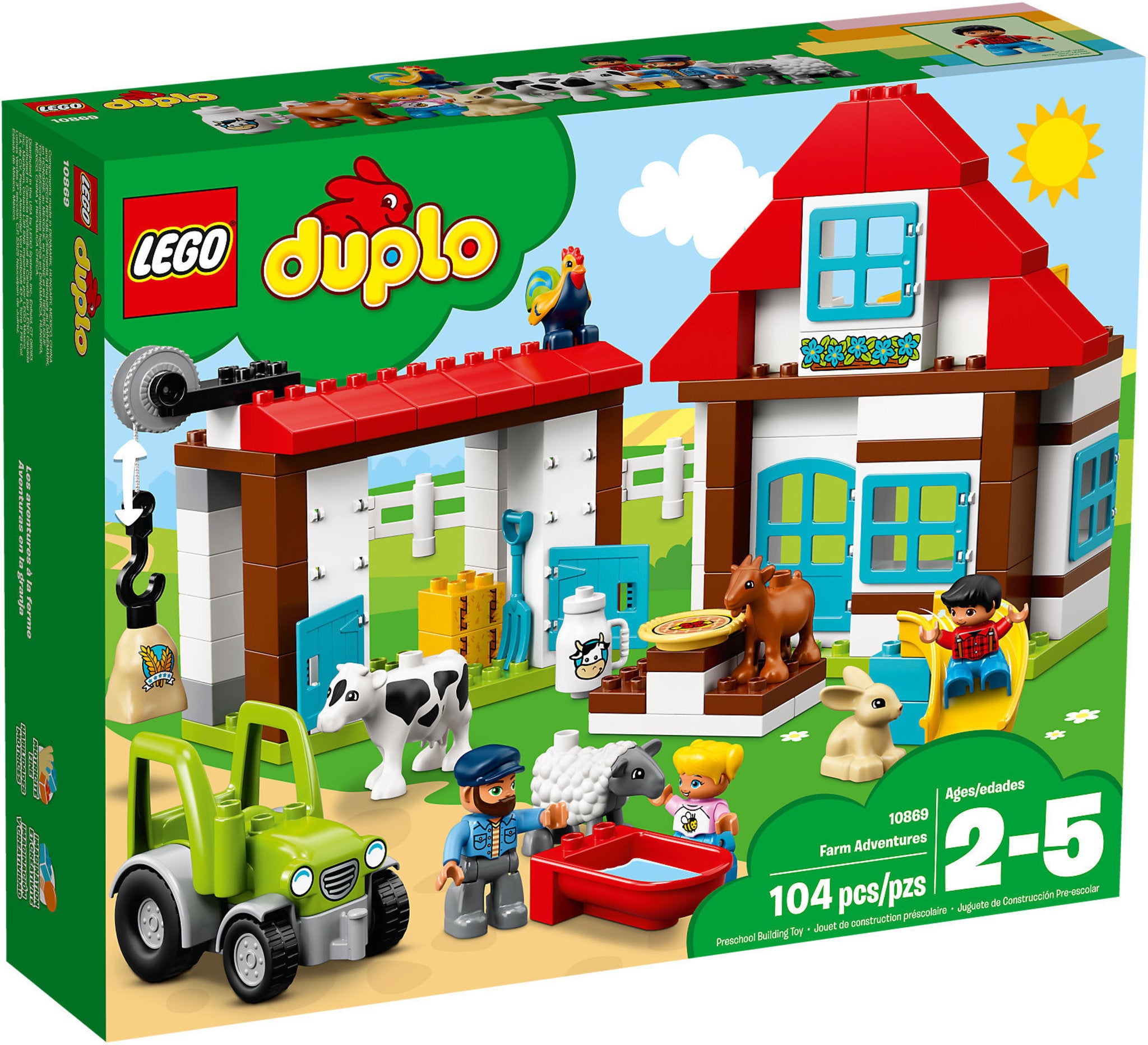 Duplo Town La Fattoria Lego Duplo 10525 Lego La Fattoria Lego