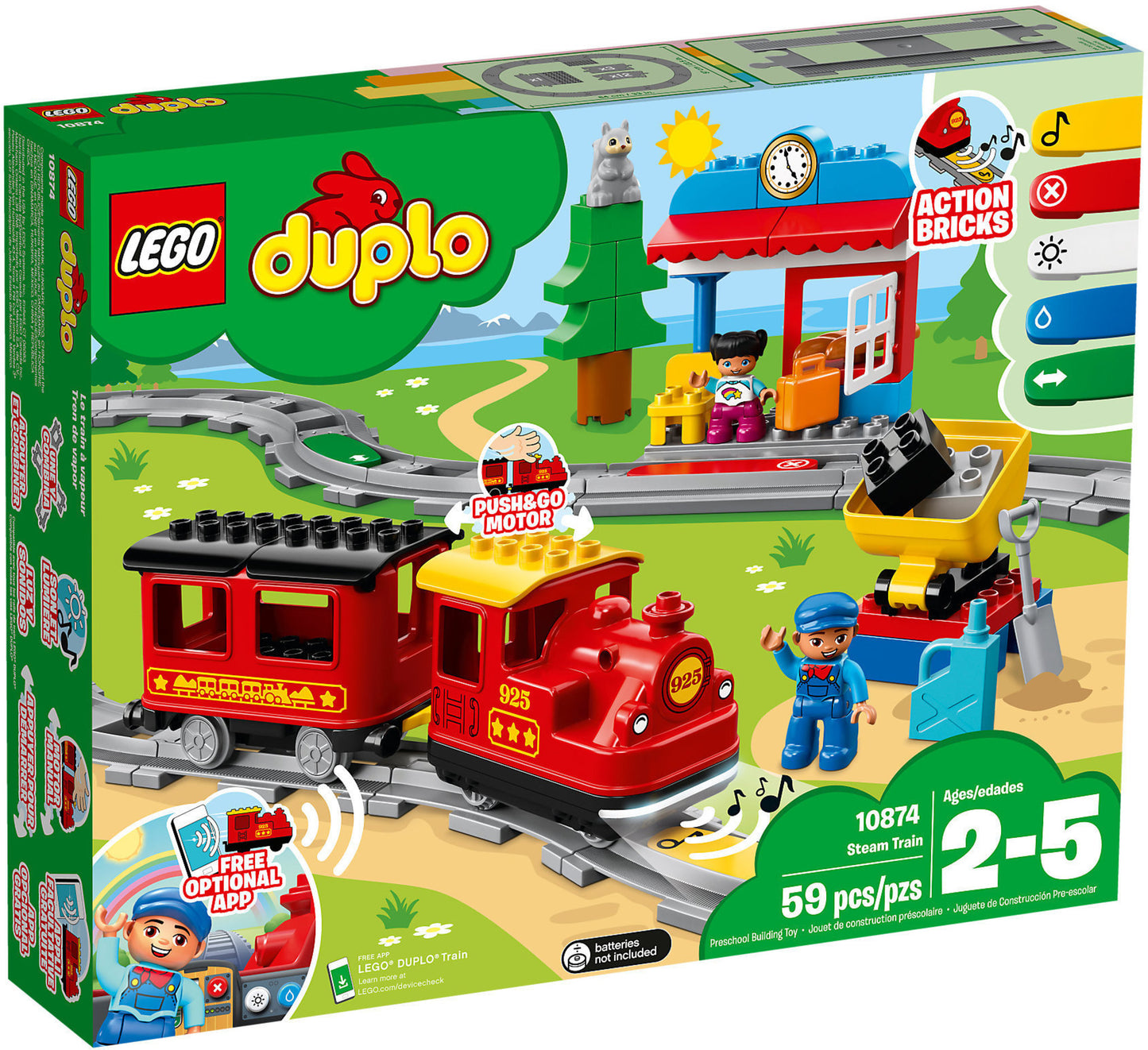 10874 LEGO Duplo - Treno A Vapore