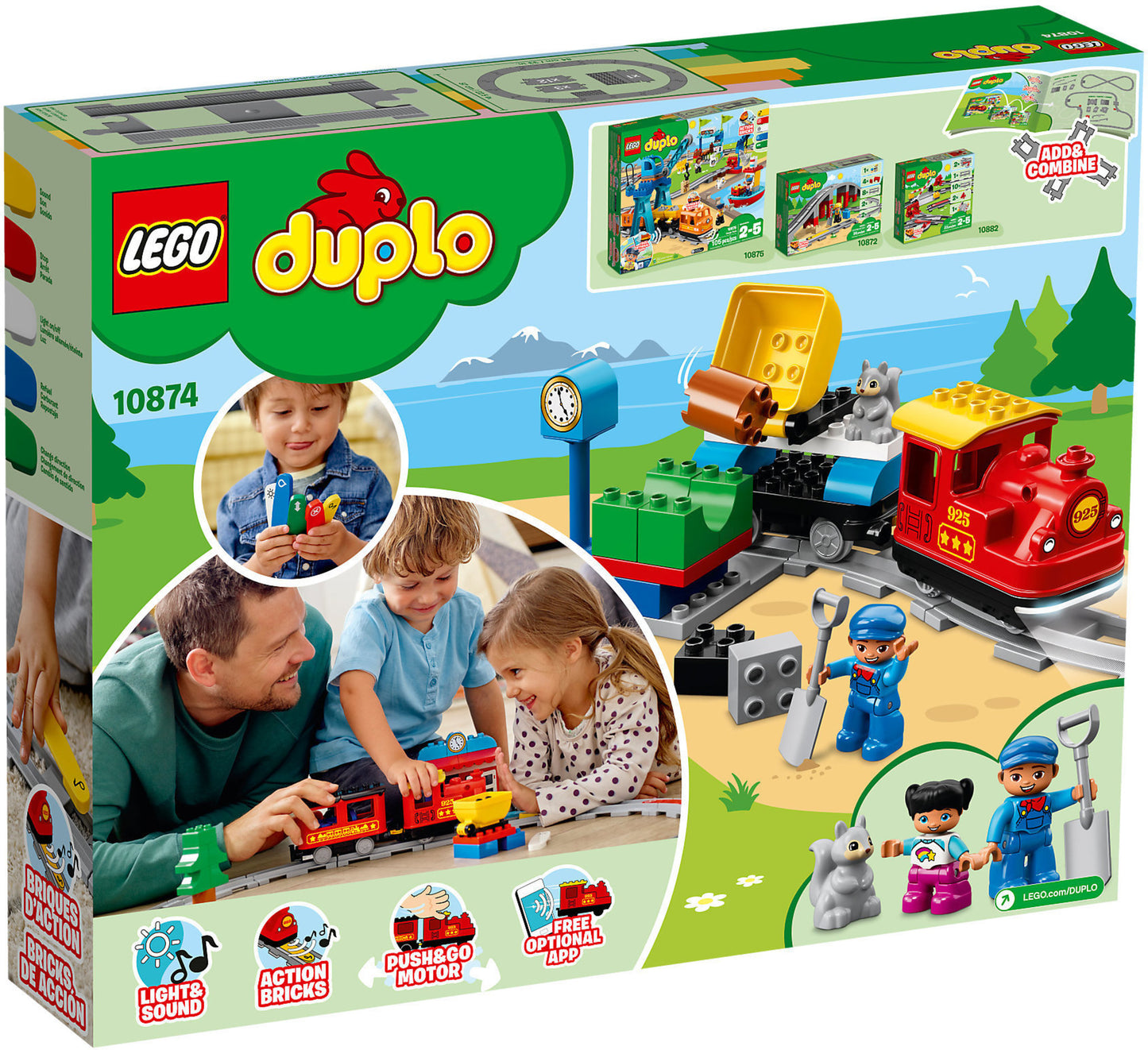 10874 LEGO Duplo - Treno A Vapore