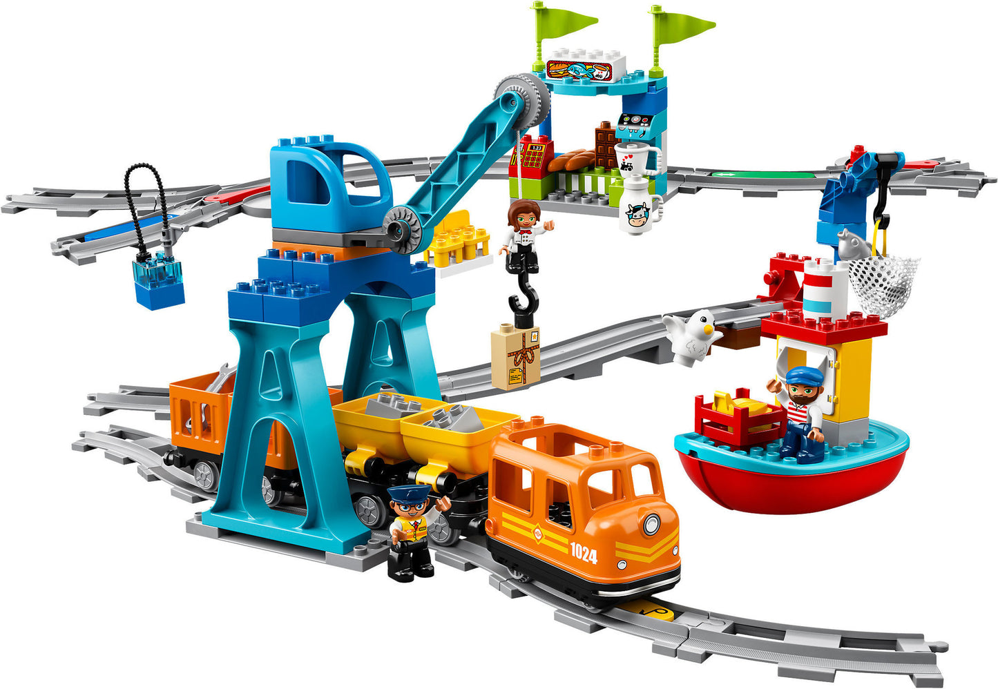 10875 LEGO Duplo - Il Grande Treno Merci