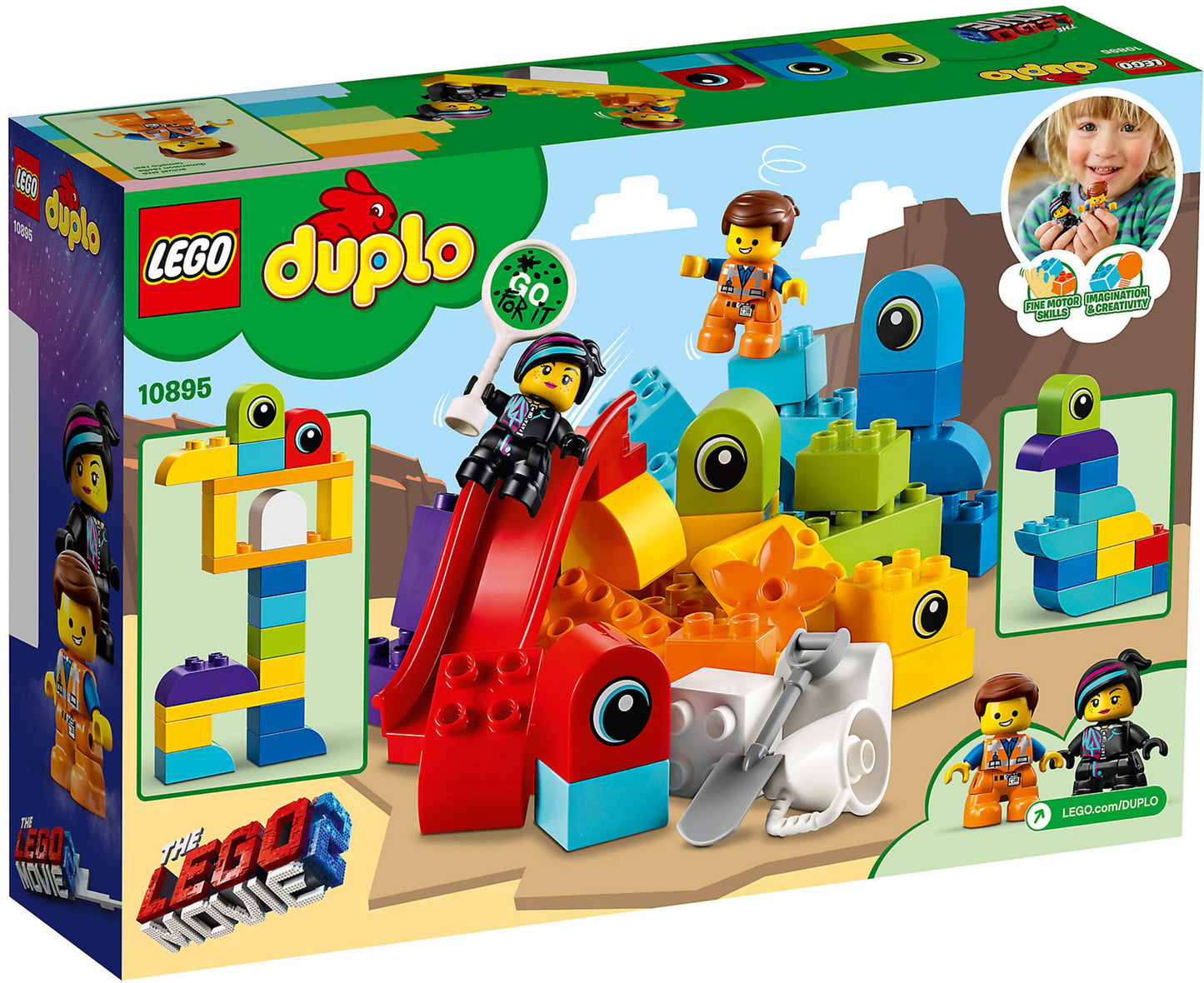 10895 LEGO Duplo - I Visitatori Dal Pianeta Duplo® Di Emmet E Lucy
