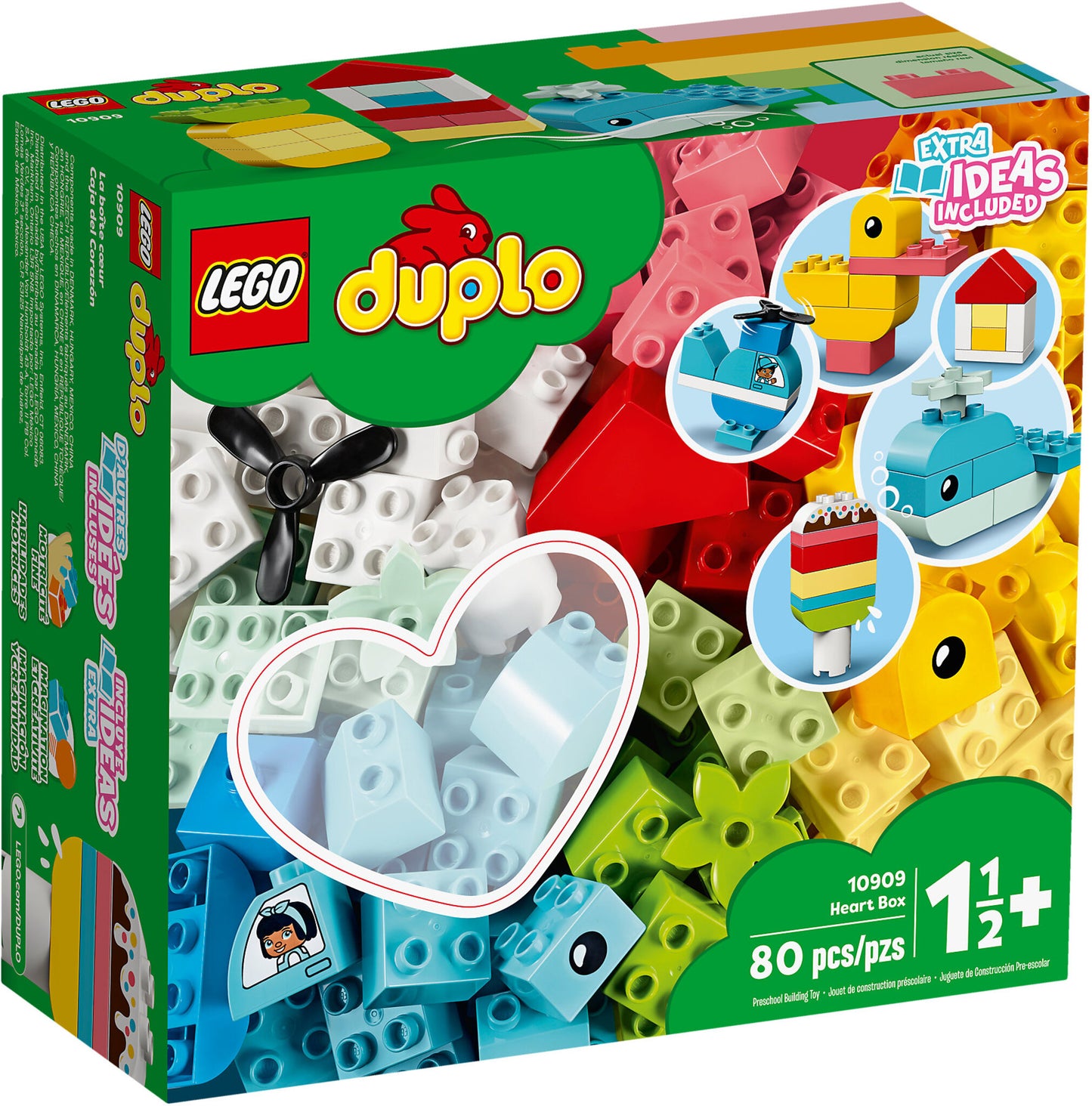 10909 LEGO Duplo - Scatola Cuore