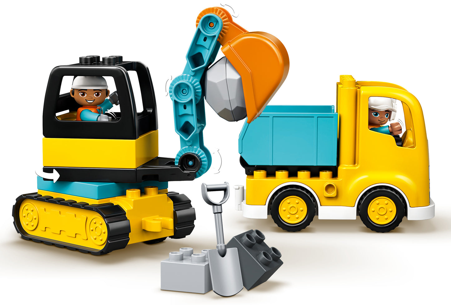 10931 LEGO Duplo - Camion e Scavatrice Cingolata