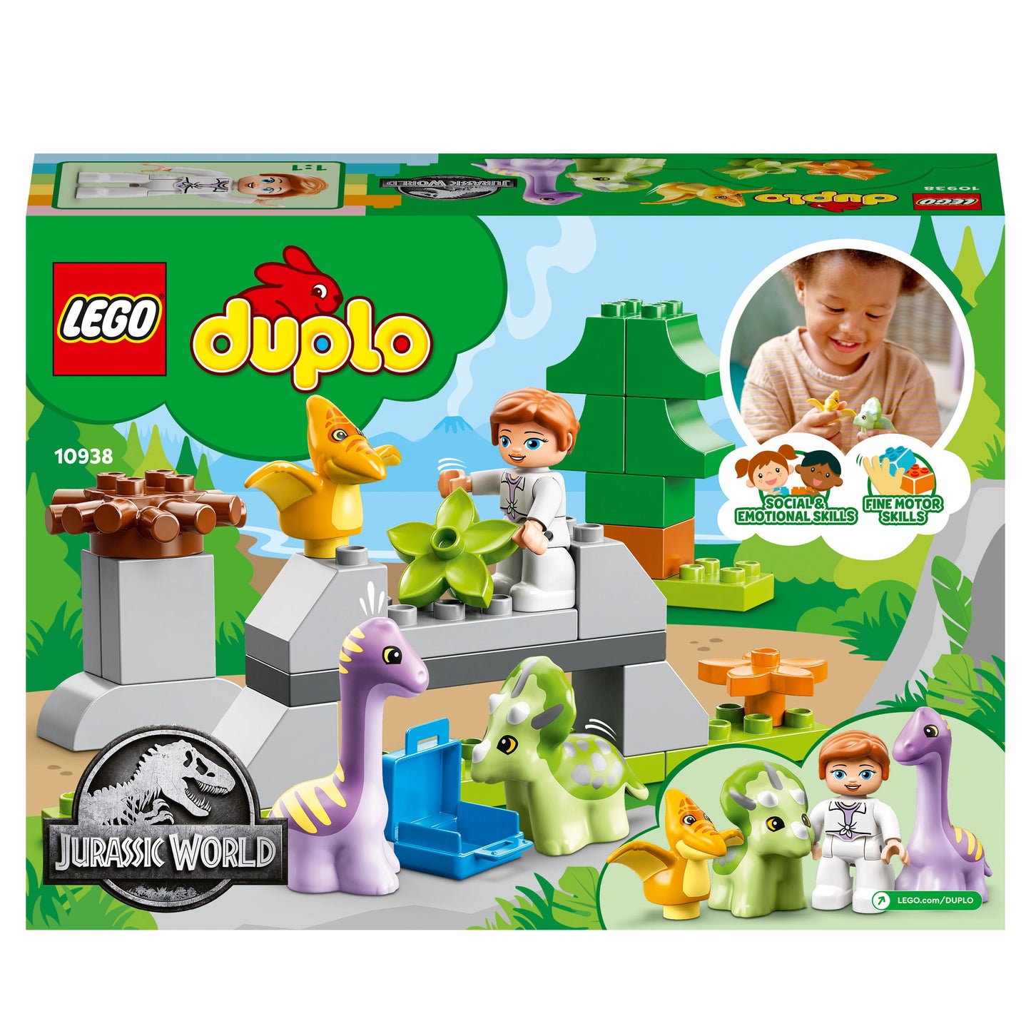 10938 LEGO Duplo - L’asilo nido dei dinosauri