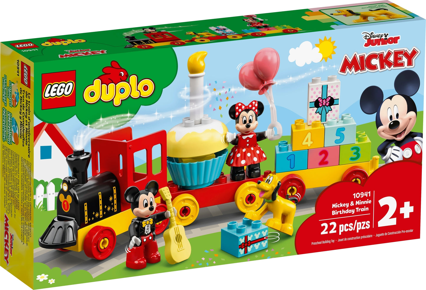 10941 LEGO Duplo - Il Treno del Compleanno di Topolino e Minnie