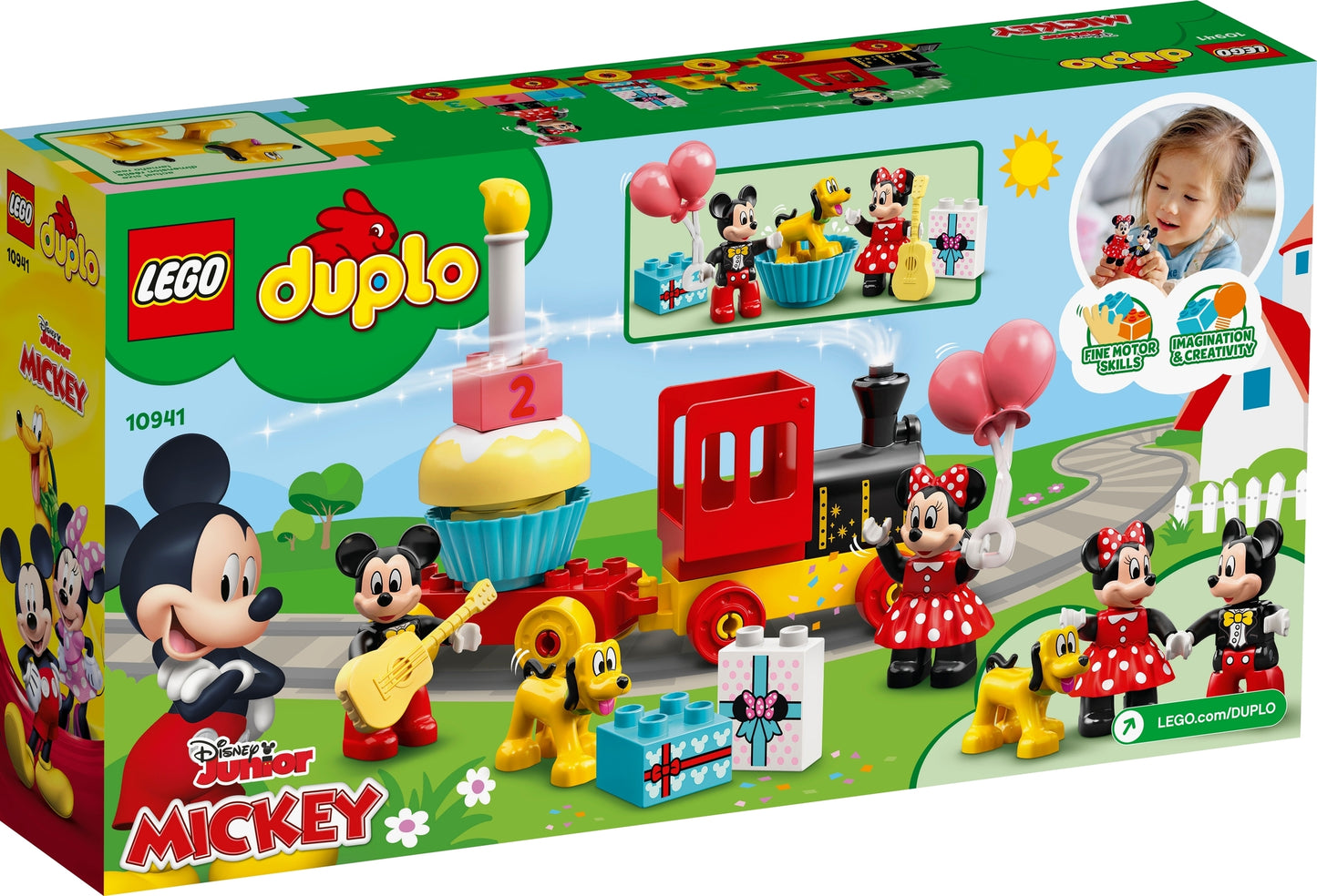 10941 LEGO Duplo - Il Treno del Compleanno di Topolino e Minnie