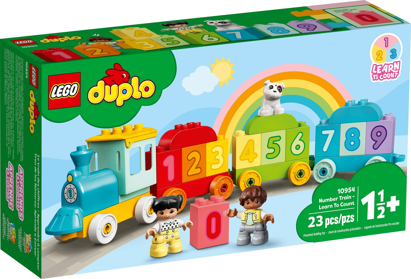 10954 LEGO Duplo - Treno dei Numeri - Impariamo a Contare