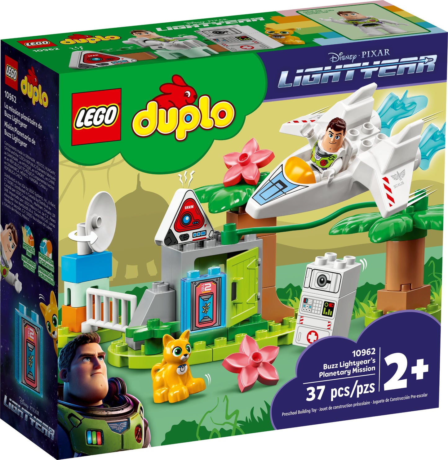 10962 LEGO Duplo - La missione planetaria di Buzz Lightyear