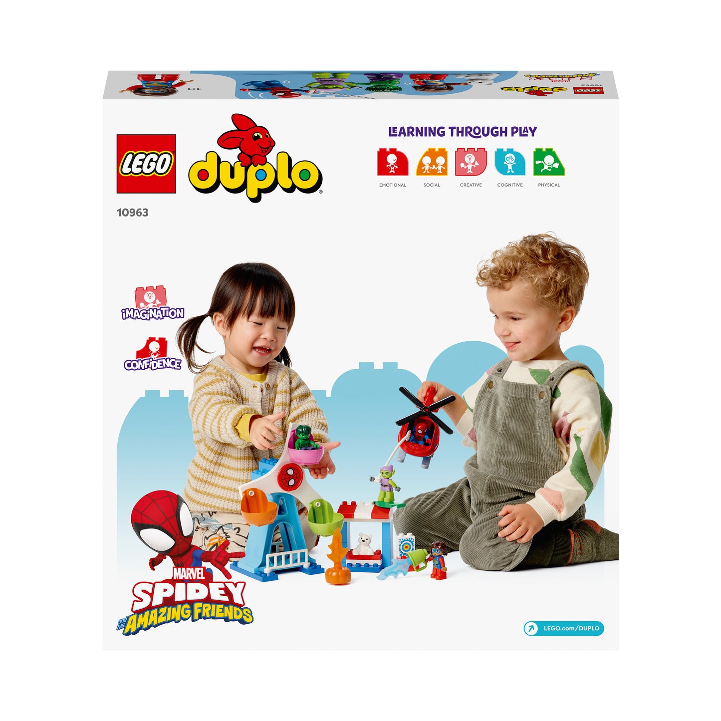 10963 LEGO Duplo - Spider-Man e i suoi amici: Avventura al Luna Park