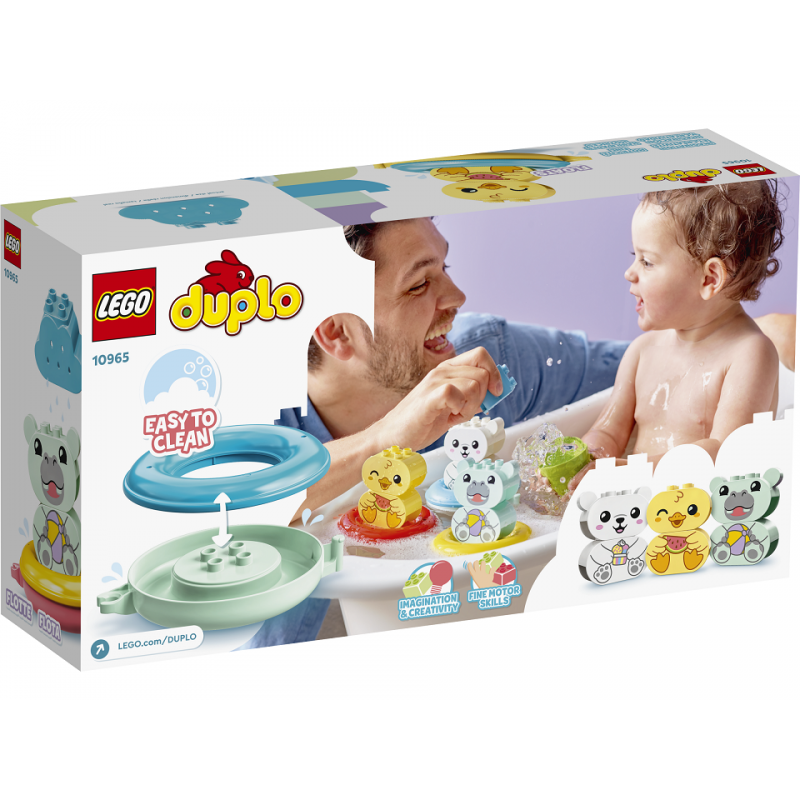 10965 LEGO Duplo - Ora del Bagnetto: Treno degli Animali Galleggiante
