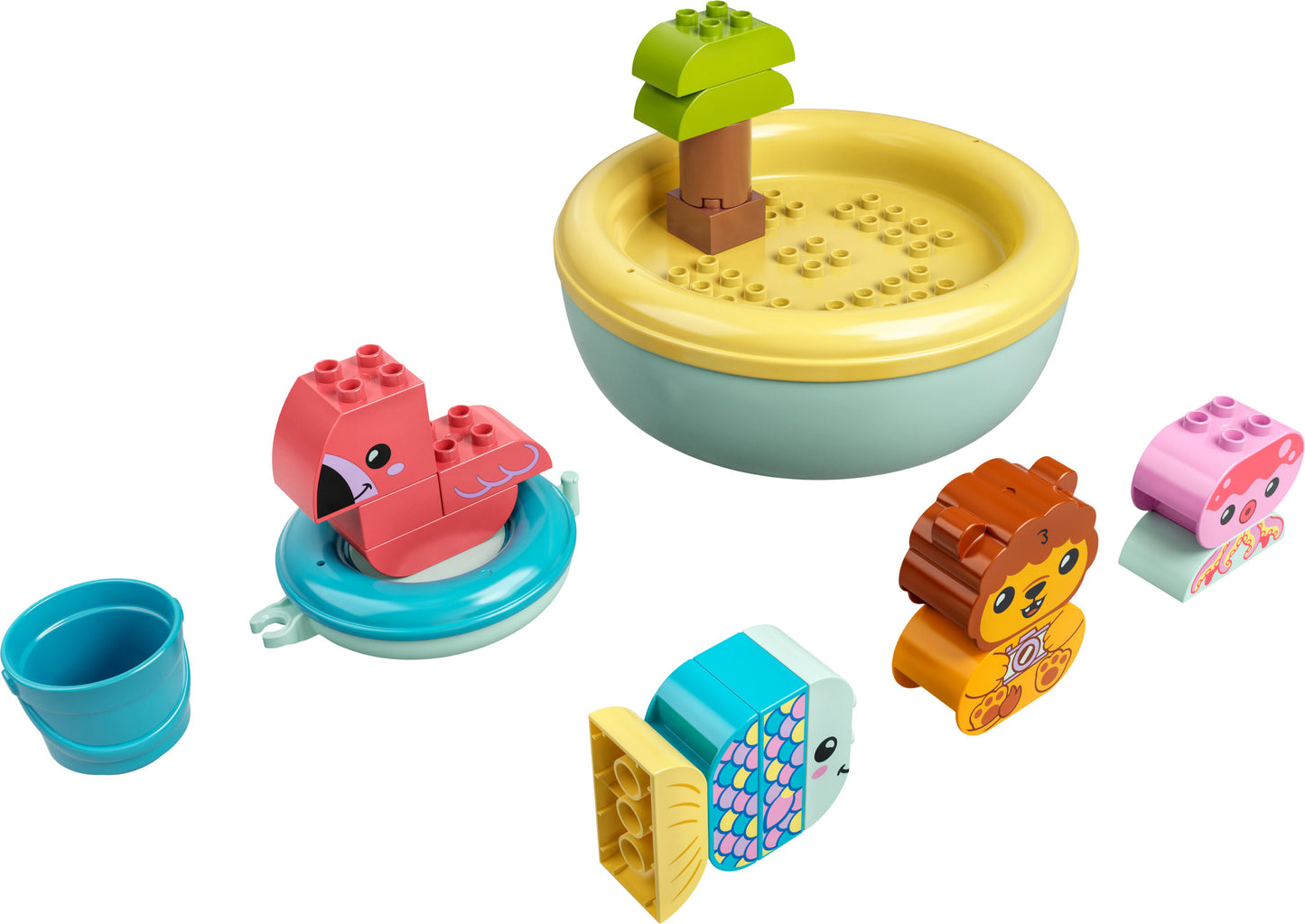 10966 LEGO Duplo - Ora del Bagnetto: Isola degli Animali Galleggiante