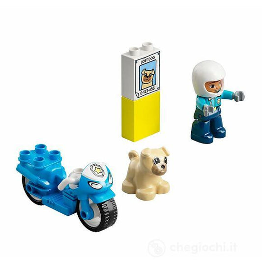 10967 LEGO Duplo - Motocicletta della polizia