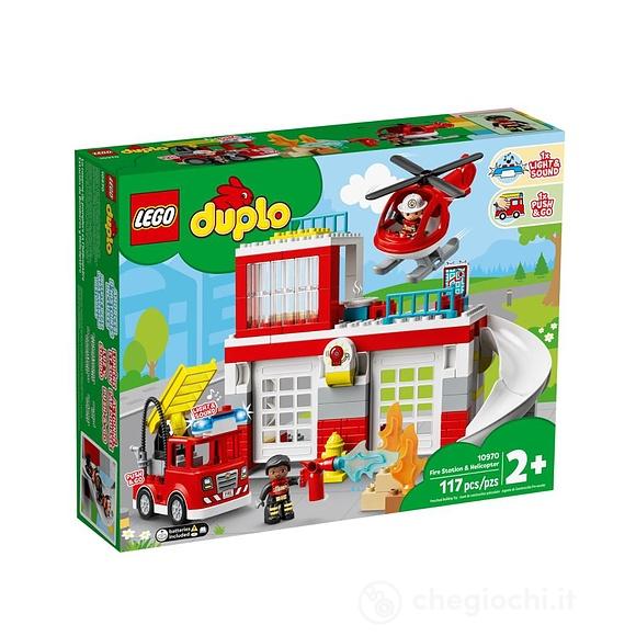 10970 LEGO Duplo - Caserma dei Pompieri ed elicottero