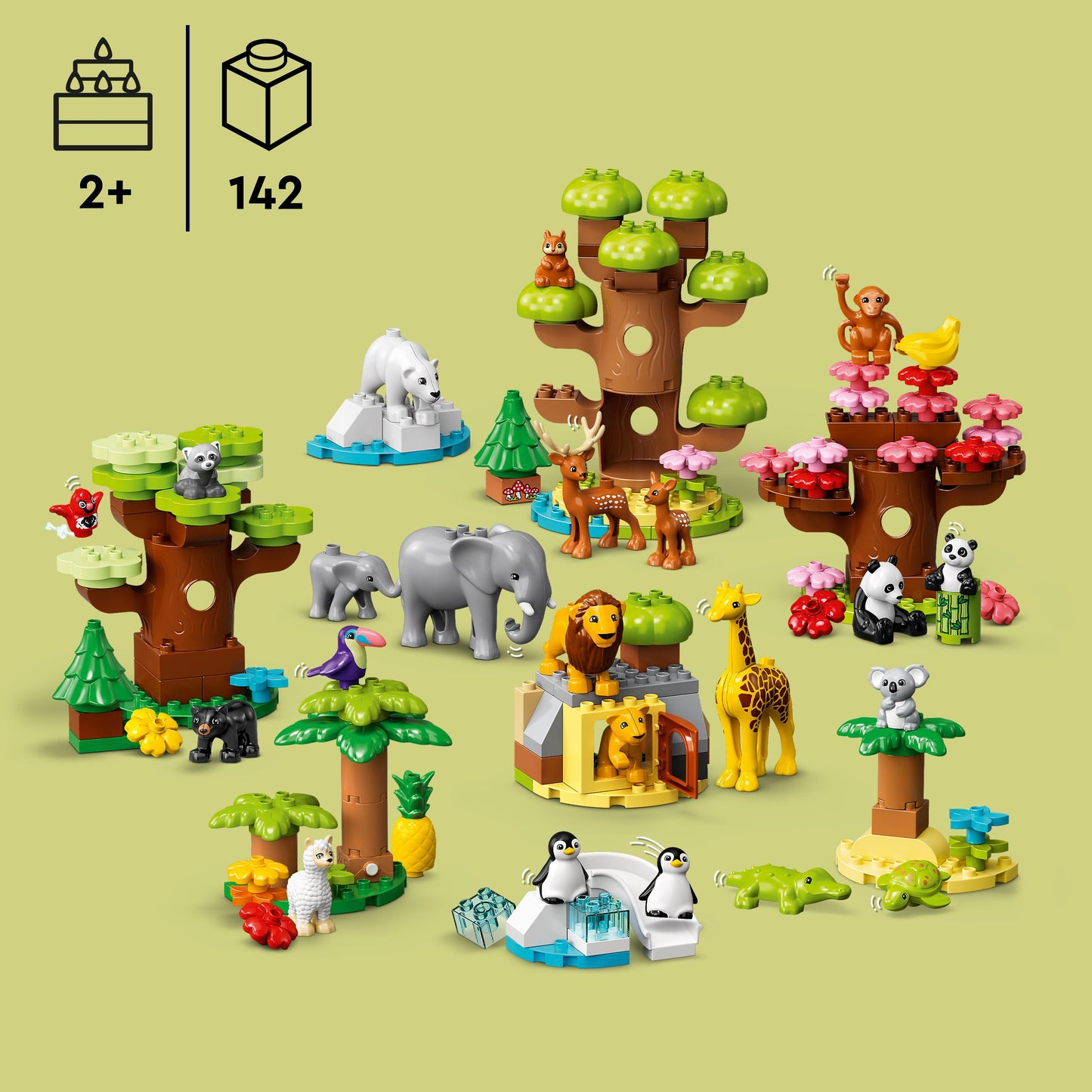 10975 LEGO Duplo - Animali del mondo