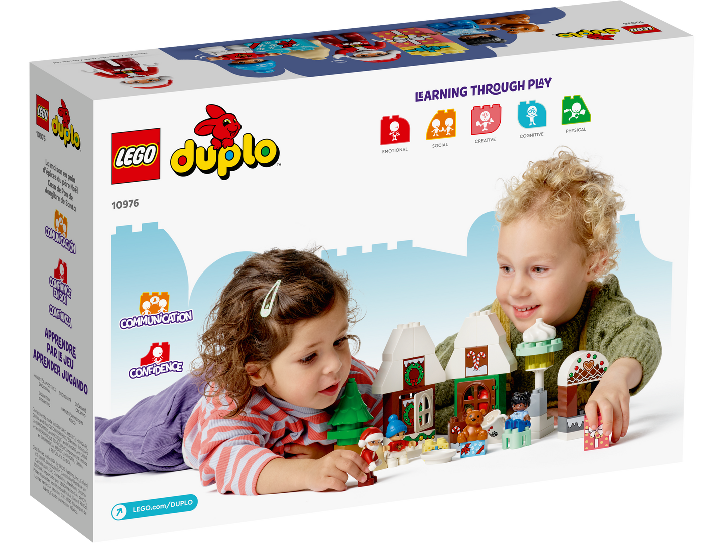 10976 LEGO Duplo - Casa di pan di zenzero di Babbo Natale