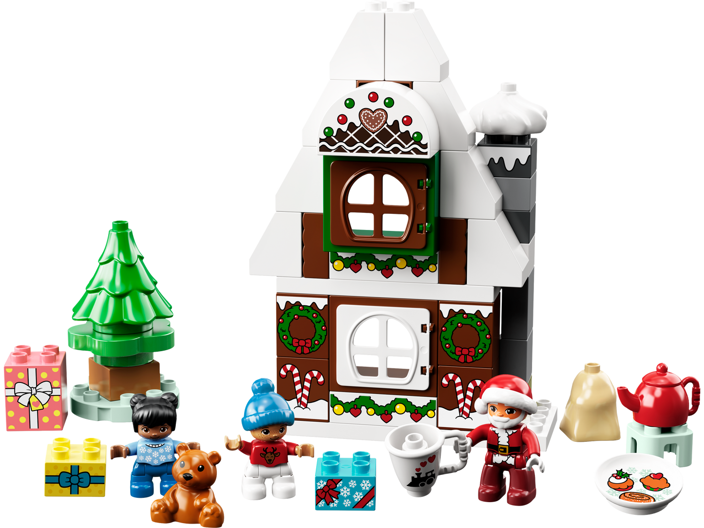 10976 LEGO Duplo - Casa di pan di zenzero di Babbo Natale