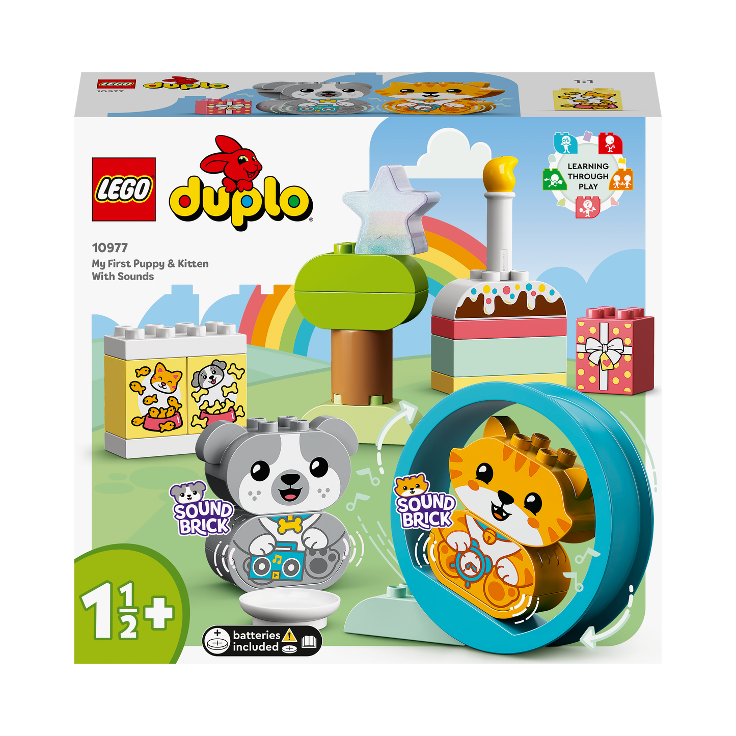 10977 LEGO Duplo - Il mio primo cagnolino e gattino con suoni