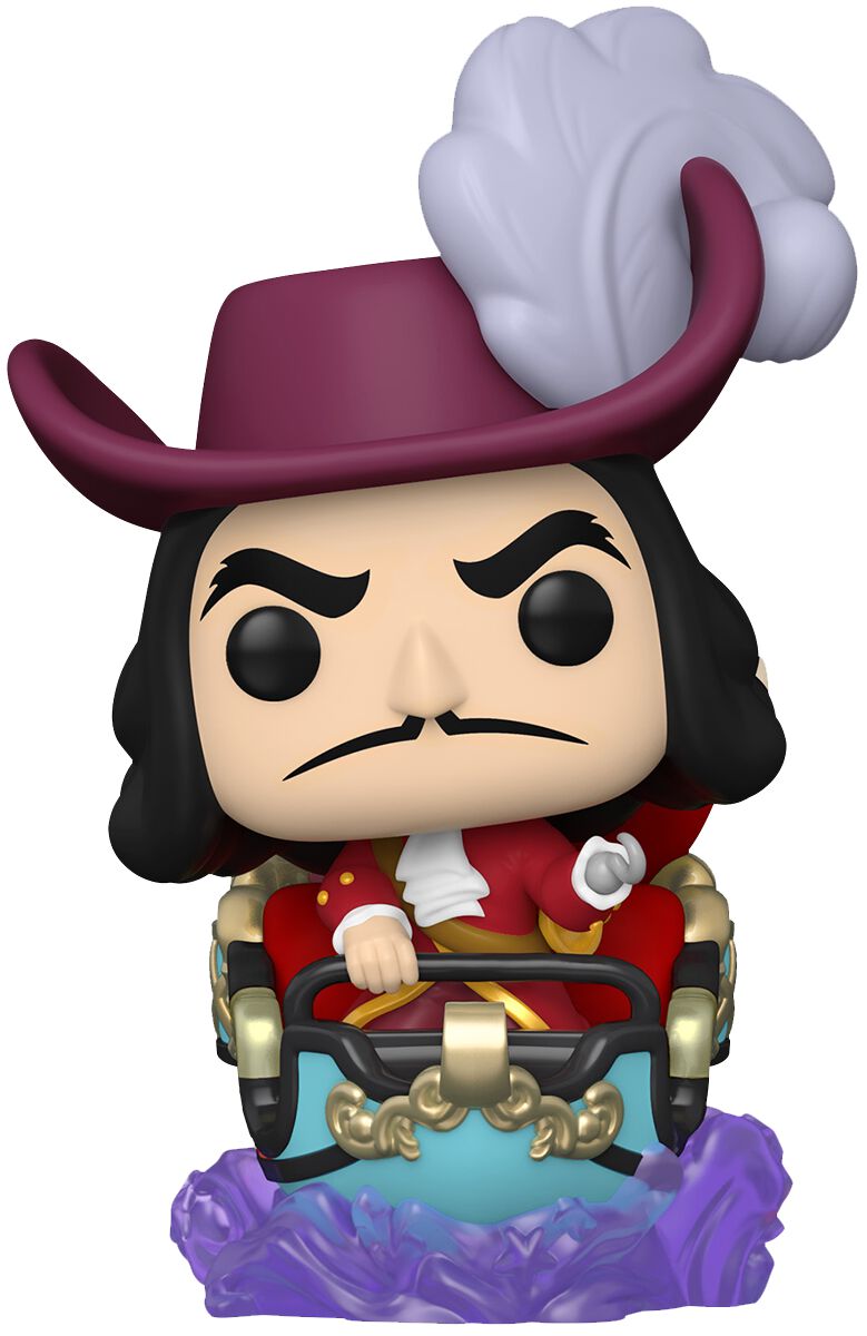 RIDES 109 Funko Pop! - Walt Disney World 50th - Captain Hook on Peter Pan's Flight Attraction