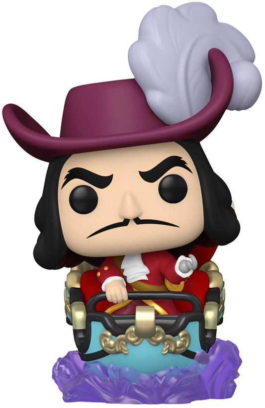 RIDES 109 Funko Pop! - Walt Disney World 50th - Captain Hook on Peter Pan's Flight Attraction