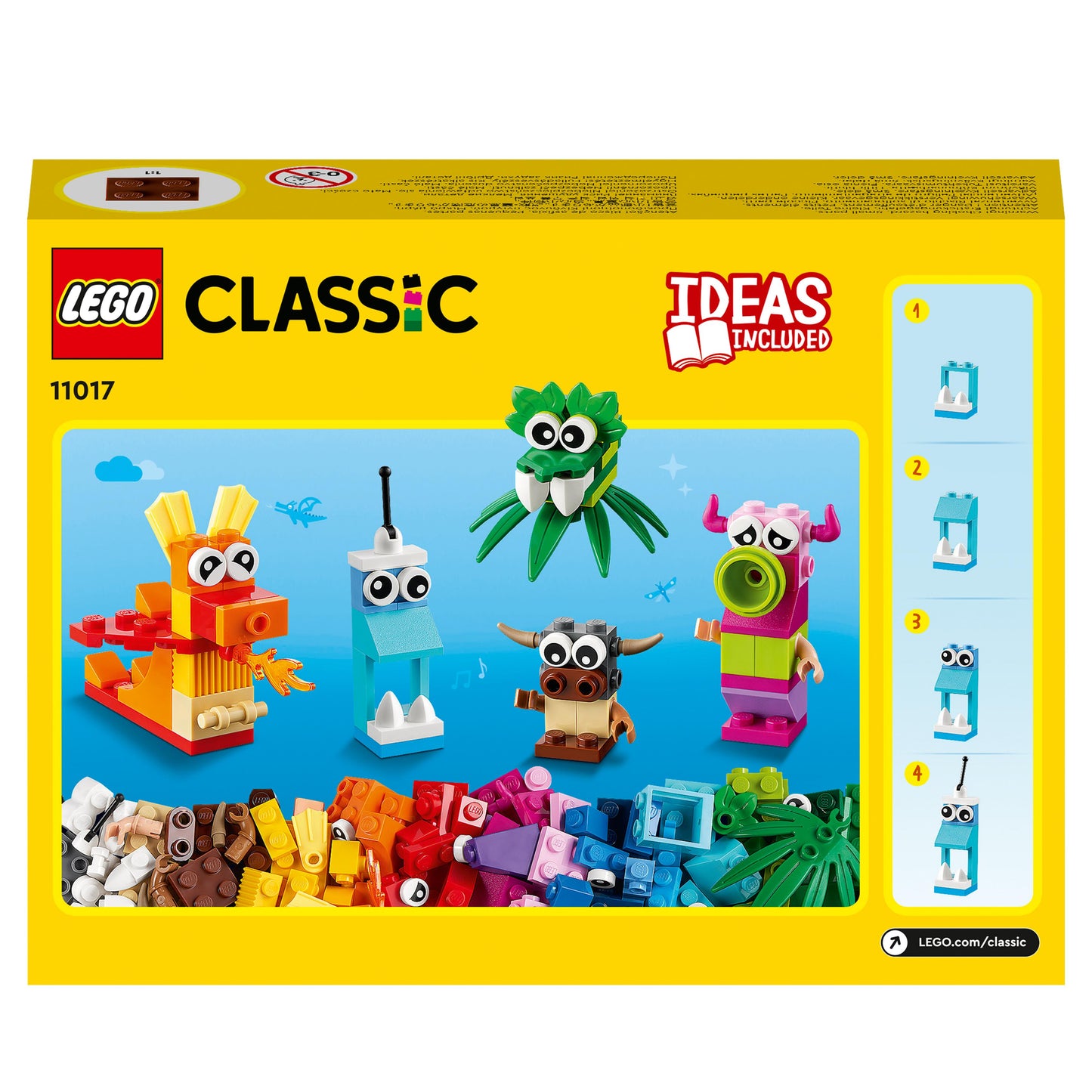 11017 LEGO Classic - Mostri creativi