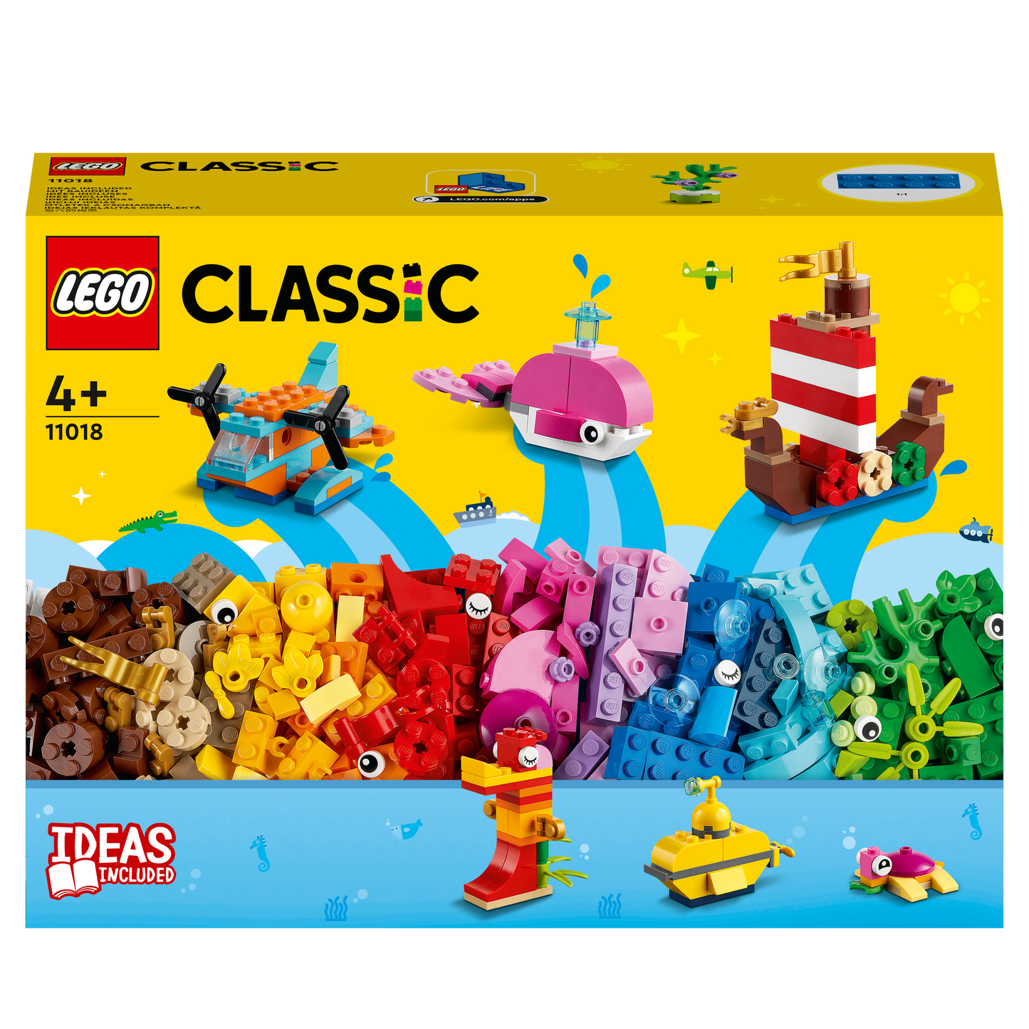 11018 LEGO Classic - Divertimento creativo sull’oceano