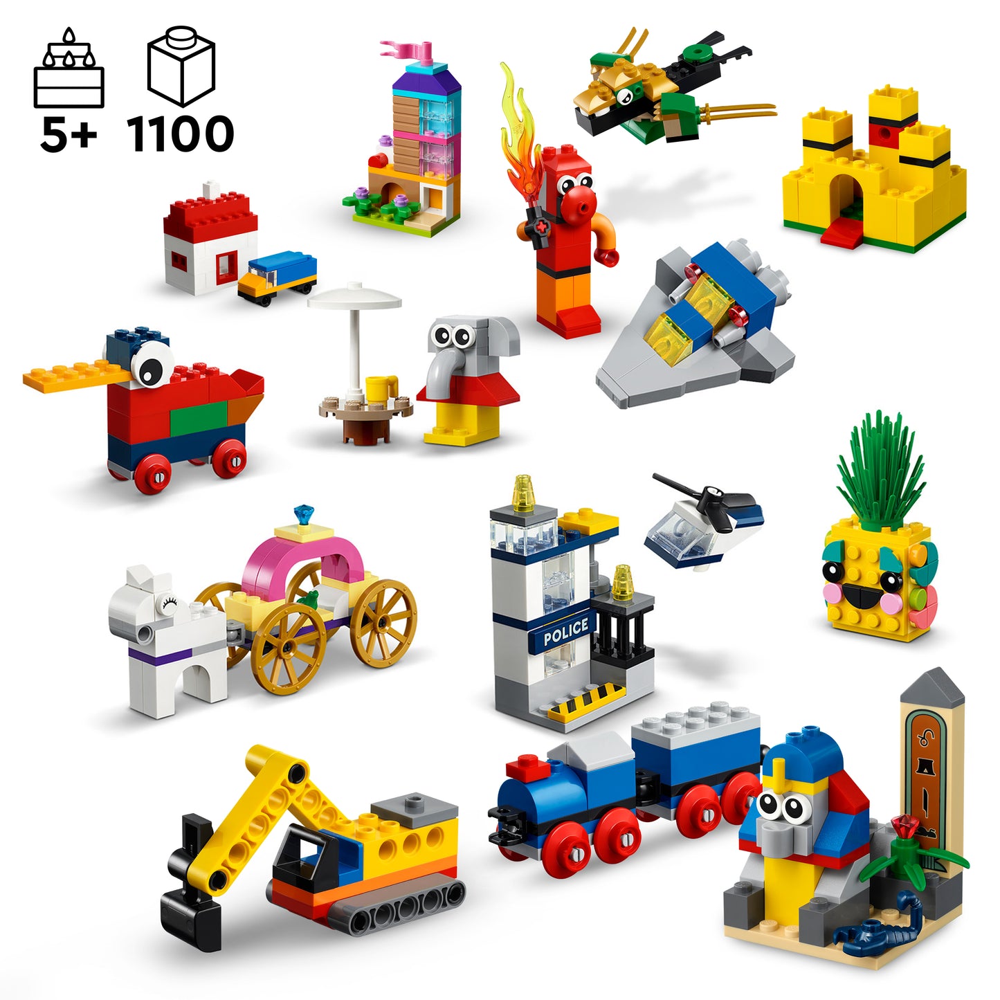 11021 LEGO Classic - 90 Anni di Gioco