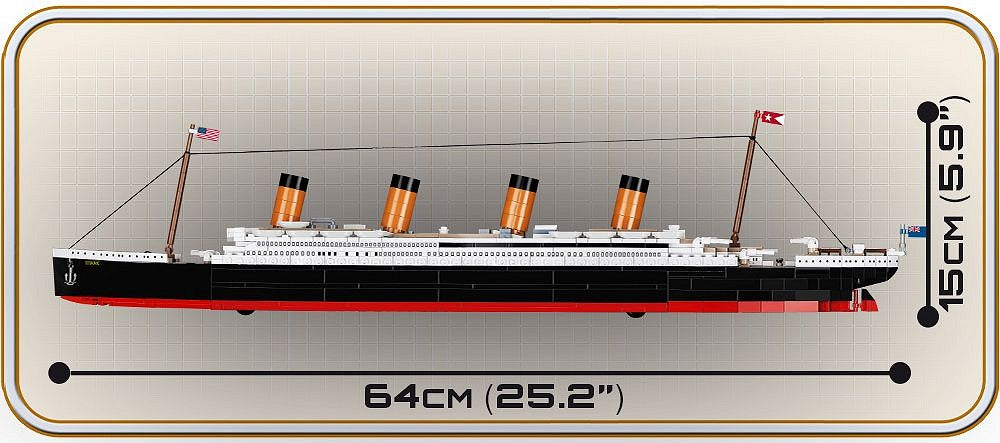 1929 COBI Historical Collection - RMS Titanic