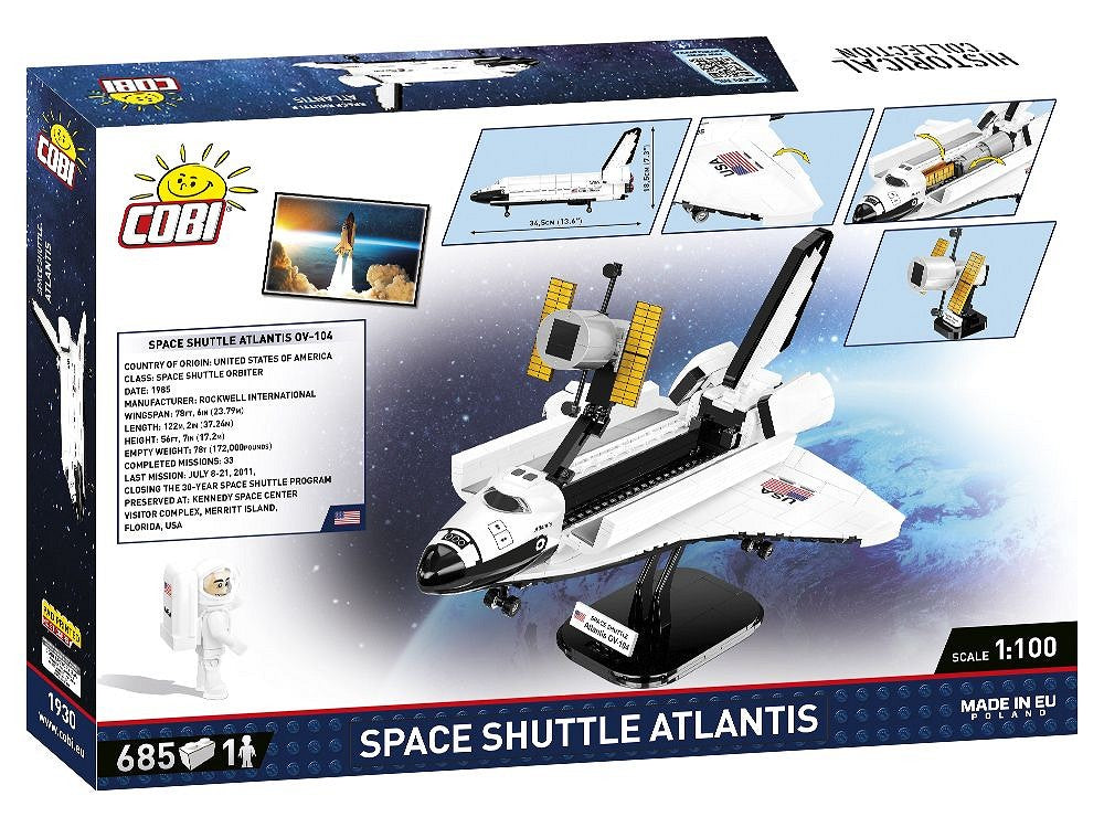 1930 COBI Historical Collection - Space Shuttle Atlantis