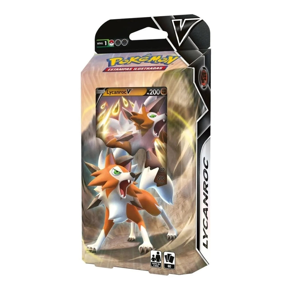 Mazzo Carte Pokemon Lycanroc