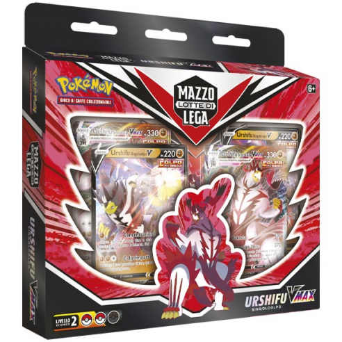 Mazzo Lotte di Lega Pokemon - Urshifu Singolocolpo V e V MAX - Italiano