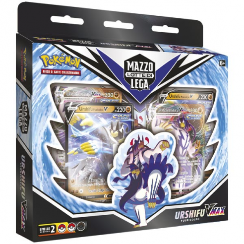 Mazzo Lotte di Lega Pokemon - Urshifu Pluricolpo V e V MAX - Italiano