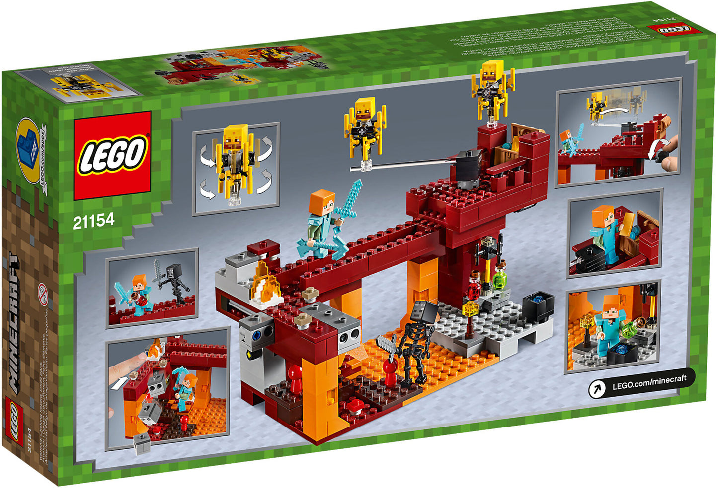 21154 LEGO Minecraft - Il Ponte del Blaze