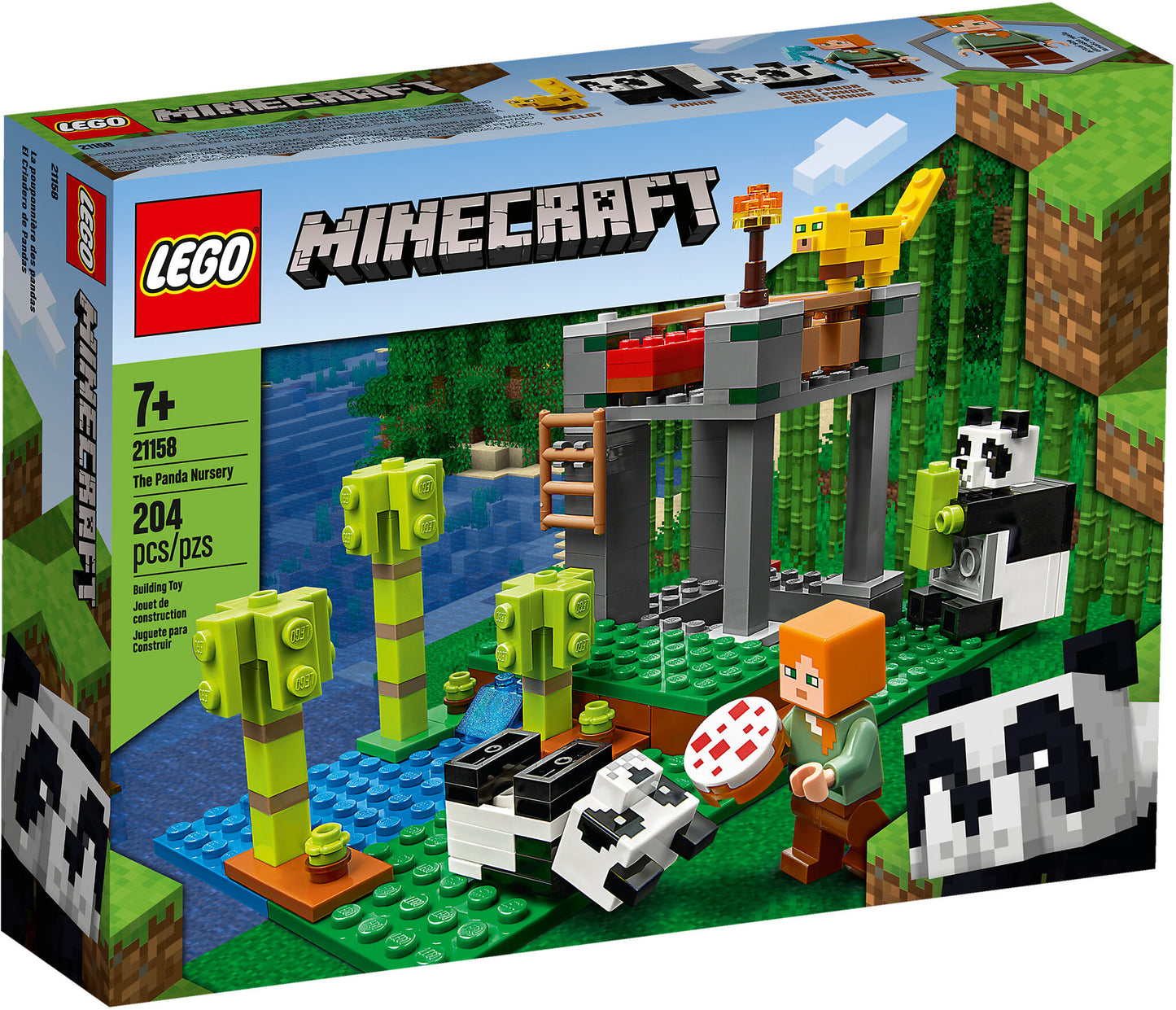 21158 LEGO Minecraft - L'Allevamento Di Panda