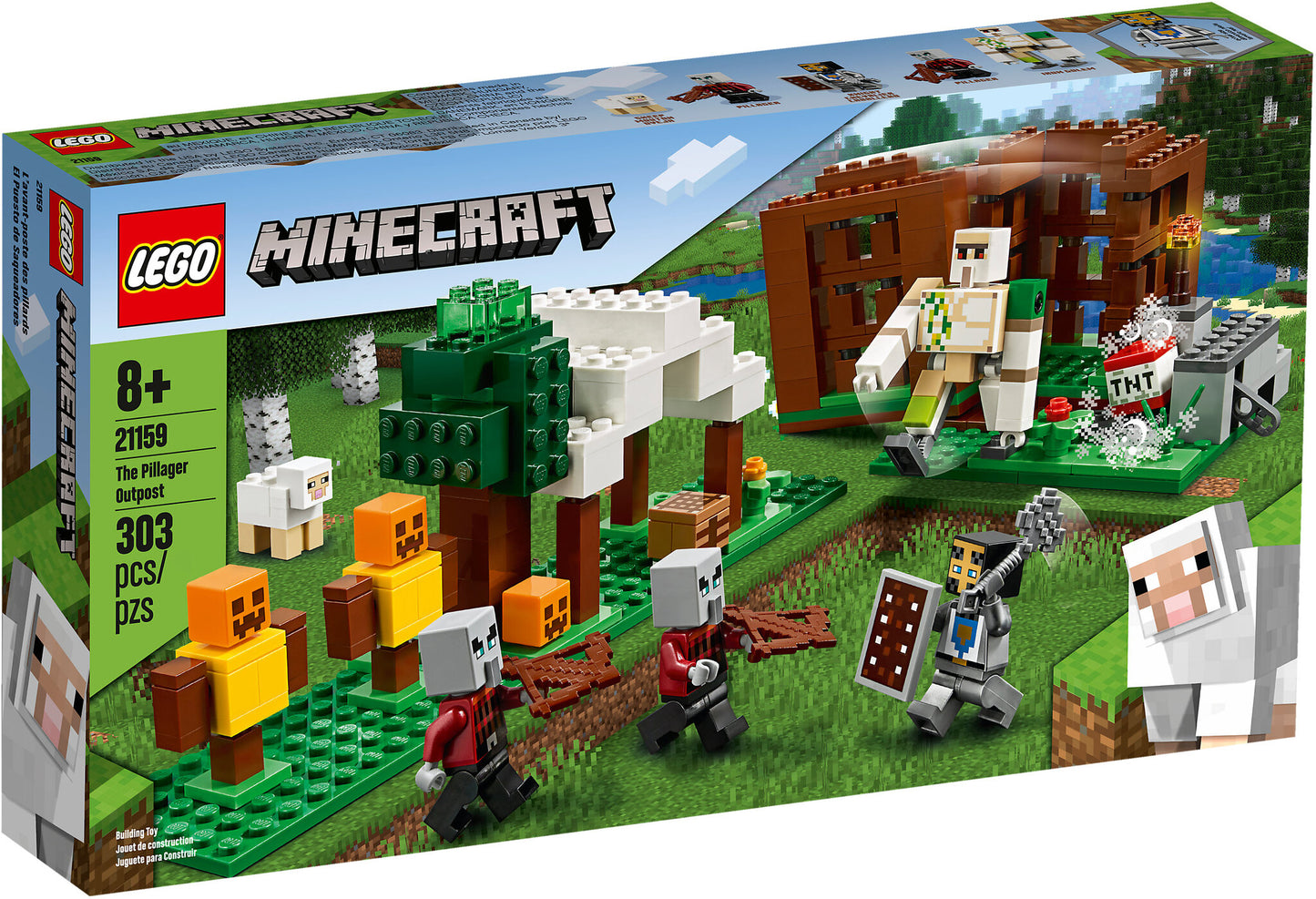 21159 LEGO Minecraft - L'Avamposto Del Saccheggiatore