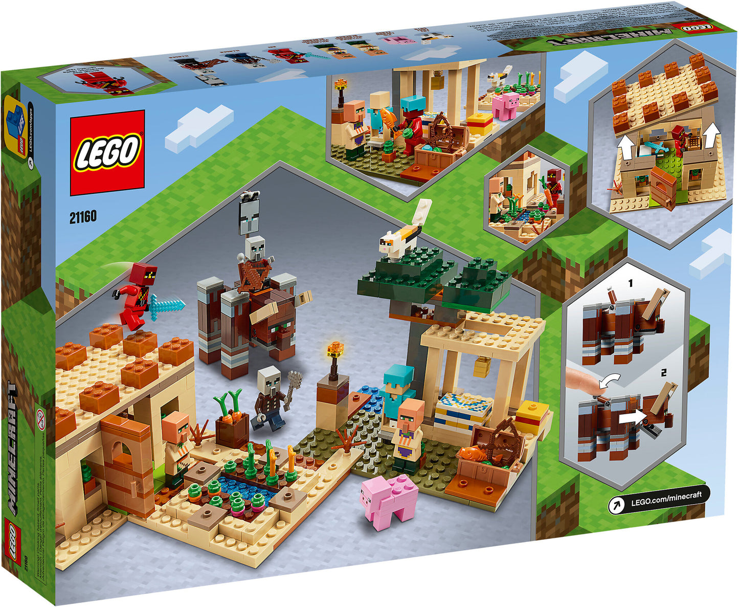 21160 LEGO Minecraft - L'Incursione Della Bestia