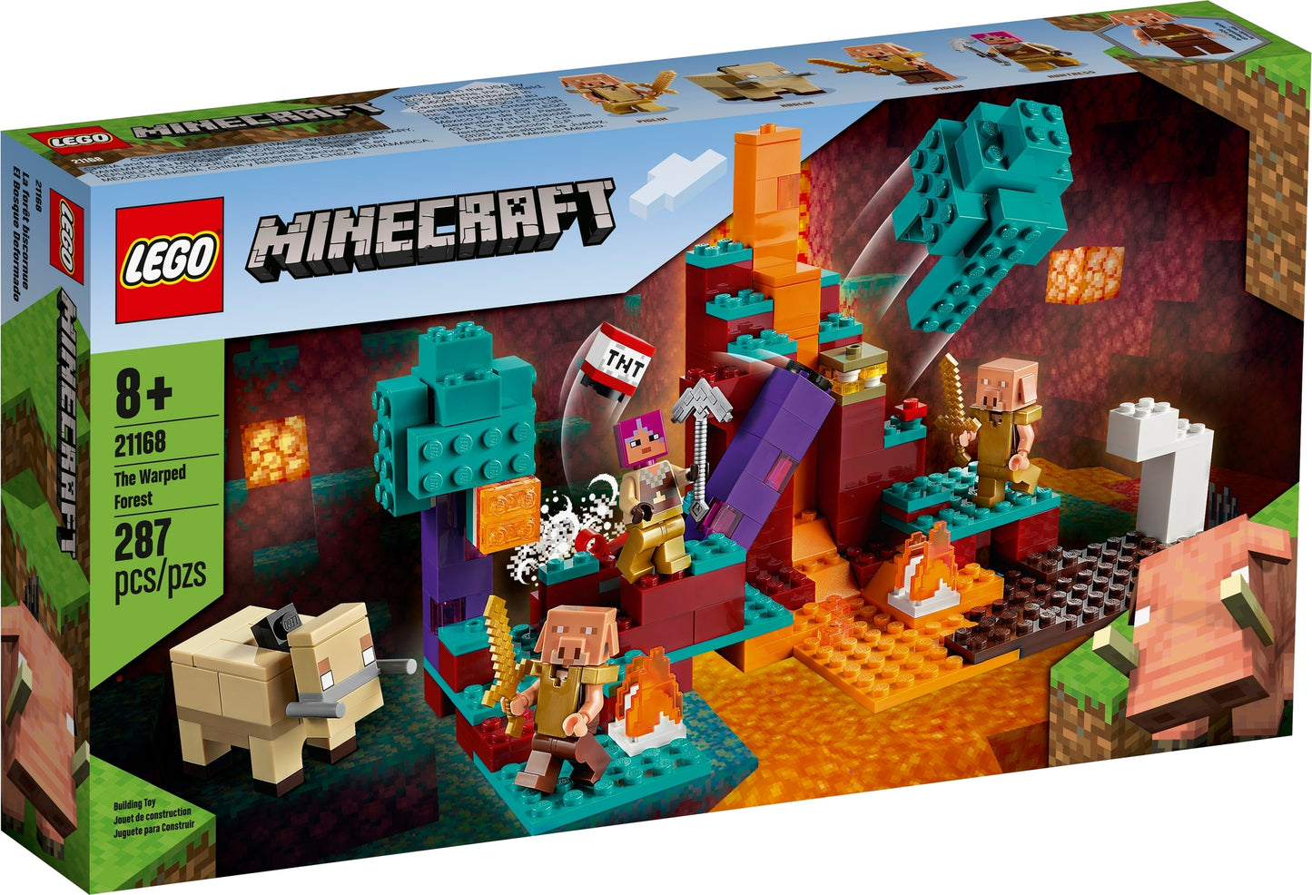 21168 LEGO Minecraft - La Warped Forest