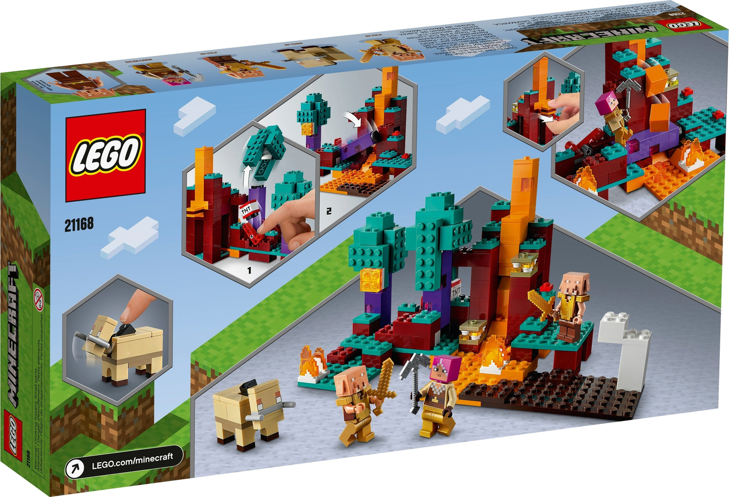 21168 LEGO Minecraft - La Warped Forest